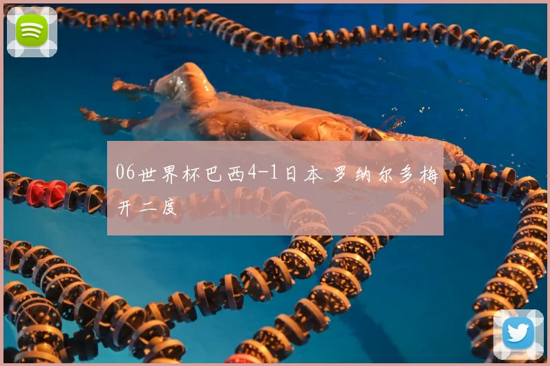 06世界杯巴西4-1日本 罗纳尔多梅开二度