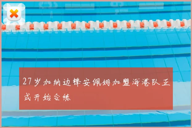 27岁加纳边锋安佩姆加盟海港队正式开始合练